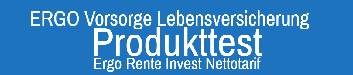 Ergo rentenversicherung fonds